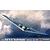 Box art for an Academy 1/144 scale USAF B-2A Stealth Bomber plastic model kit, showing the aircraft flying through clouds.