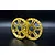 Reefs RC 1.9" Brass Blade Beadlock Rim Wheel Faces 2Pcs REEFS256