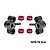 GPM Black Aluminium Steering Hubs 2Pcs MAK021-BK