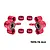 GPM Red Aluminium ARRMA Kraton & Outcast Steering Block Hubs MAK021-R