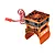 GPM Aluminium 35mm Motor Heatsink with Cooling Fan Set - Orange TXMM018FAN-OR