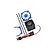 GPM Blue Aluminium Motor Heat Sink Set w/ Cooling Fan for SLE038A SLE018FANA-B
