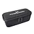 A black Koswork multi-purpose hard case with a textured lid, white logo, and dual zipper pulls, isolated on a white background.