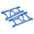 HSP Blue Aluminium Rear Lower Suspension Arm Set 81613