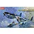 Academy 1/48 scale P-38 Lightning model kit box art featuring a painting of P-38 aircraft in flight against a cloudy sky.