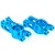 HSP Blue Aluminium Rear Hubs 2Pcs 860008