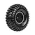 Louise 1.9" CR-Sixgear Tyres (Super Soft Compound) on Black Rims - Glued Wheels 2Pcs L-T3370VB