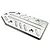 Integy Silver Aluminium 5IVE-T Rear Skid Plate C25118SILVER