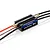 Hobbywing Seaking V4 90A brushless ESC for RC boats with integrated water cooling jacket and black wiring.