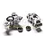 Integy Silver Aluminium Revo Steering Block Set T3118S
