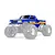 Traxxas 1/5 X-Monster Bigfoot No. 8 Ford F-150 Painted Body Shell - Blue 7691-BLUE