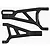 RPM Black Summit/Revo/E-Revo Front Left Suspension Arms 70372