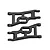 RPM Black Slash 2WD/Nitro Slash Offset Compensating Front Lower Suspension Arms 70552