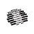 GPM Stainless Steel Adjustable Turnbuckle Set 25Pcs MAK160S-OC-BEBK