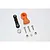 GPM Aluminium 25T Servo Saver Set with Turnbuckle - Orange ARR16025-OR