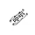 Two silver GPM adjustable steering linkages with mounting hardware on a white background.