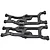 RPM Black Yeti XL Front Lower Suspension Arms 73852