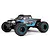 BlackZon Smyter Turbo MT RC Monster Truck Electric Brushless 4WD 1/12 Scale RTR - Blue 540252