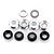 RPM T/E-Maxx/RPM Hub Pillow Ball Setscrews & Bushing Caps 80010