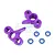 RPM Purple T/E-Maxx Steering Hub Set 80038