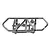 RPM Chrome Slash 4WD Rear Bumper 80123