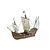 Artesania Latina 1/65 1492 Spanish La Pinta Caravel Scaled Wooden Model Ship Kit 22412