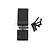 RPM Black T/E-Maxx Bulkhead Braces 80152