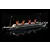 Academy 1/700 RMS Titanic Ship Scaled Plastic Model Kit w/ LED Set 14220