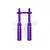 RPM Purple T/E-Maxx Long Body Mounts 80178