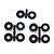 RPM Black 5mm (3/16") Body Shell Savers 80302