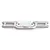 RPM Dyeable Silver Revo Rear Bumper 80486