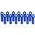RPM Blue Traxxas Long Rod Ends 12Pcs 80515
