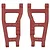 RPM Red Slash 2WD Rear Suspension Arms 80599
