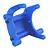 RPM Blue Slash 2WD/E-Rustler/E-Stampede/Bandit Rear Bumper Mount/Wheelie Bar 80905