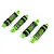 Maverick Complete Shock Absorber Set 4Pcs - Green 150521