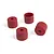 Maverick Wheel Washers 4Pcs - Red 150537