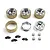 HPI 1.2" Aluminium CL-6 Beadlock Rims 2Pcs - Silver 161246