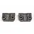 Traxxas Rear +/-1 Degree Suspension Arm Mounts 2Pcs - Black 2798
