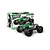 Maverick QBit Flux RC Monster Truck Electric Brushless 4WD 1/16 Scale RTR - Green 151006
