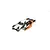 ARRMA 1/10 Vorteks 2WD Clipless Painted Body Shell - Orange ARA-1555
