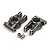 Maverick Aluminium Rear Hub Set - Silver 150488