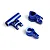 Maverick Aluminium Servo Saver Set - Blue 150492