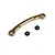 Maverick Aluminium Steering Plate - Gold 150493