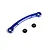 Maverick Aluminium Steering Plate - Blue 150495