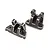 Maverick Aluminium Front and Rear Shock Tower Braces 2Pcs - Grey 150661
