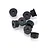 RPM Black 3.5mm Nyloc Nuts 8Pcs 70822