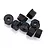 RPM Black 4mm Nyloc Nuts 8Pcs 70842