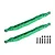 GPM Aluminium Rear Lower Trailing Arms - Green RBX014RN-G