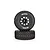 Atrek 2.4/2.9" Stinger Pro Off Road Tyres on Black Rims - Glued Wheels 2Pcs 2041