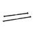 GPM Carbon Steel Centre Front and Rear Driveshafts 2Pcs MKV6037S-BK